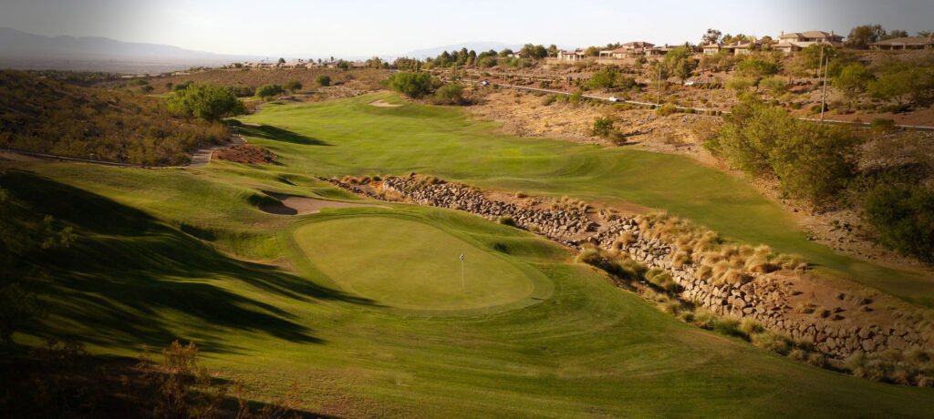 Revere Golf Club Lexington Course sixteenth green and fairway - Henderson, Nevada