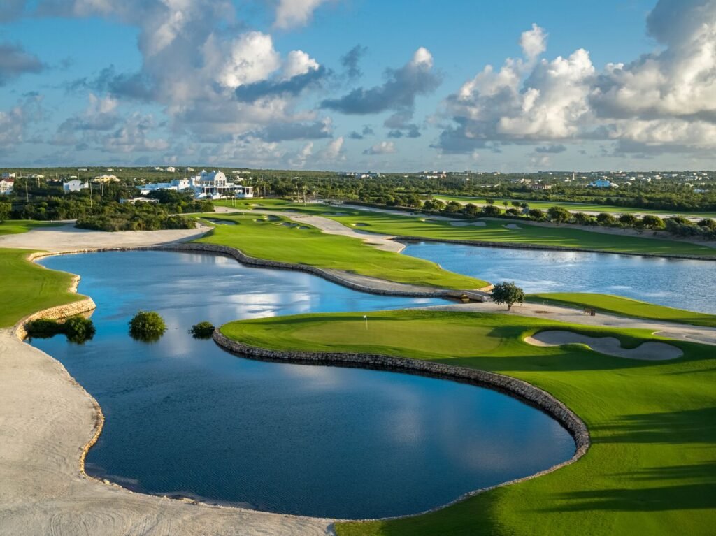 Tiburon Golf Club Gold Course water and green - Naples, Florida