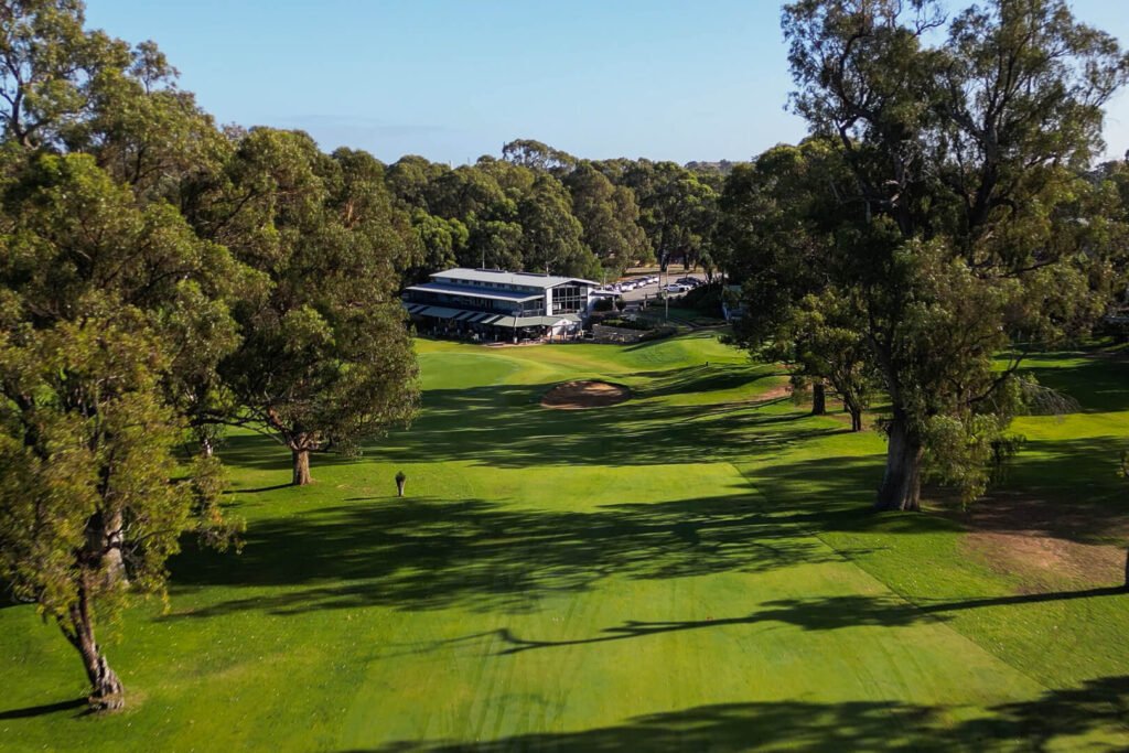 Kwinana Golf Club 18th hole in Calista Western Australia