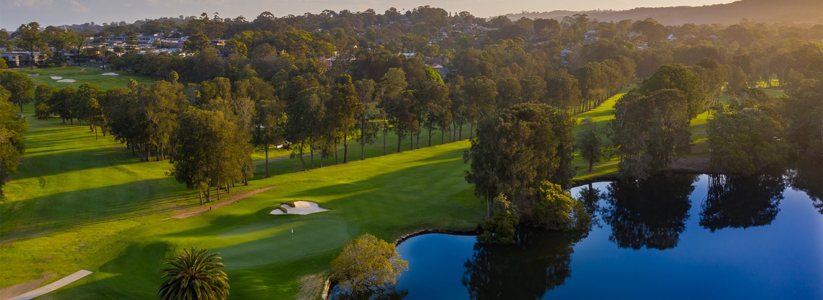 Bayview Golf Club 17th hole in Mona Vale NSW
