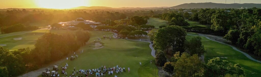 Indooroopilly Golf Club fairway and Brisbane course setting