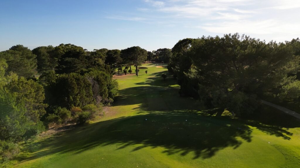Royal Fremantle Golf Club fairway in Western Australia