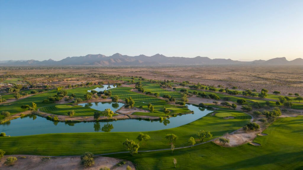 Talking Stick Golf Club desert course - Scottsdale, Arizona