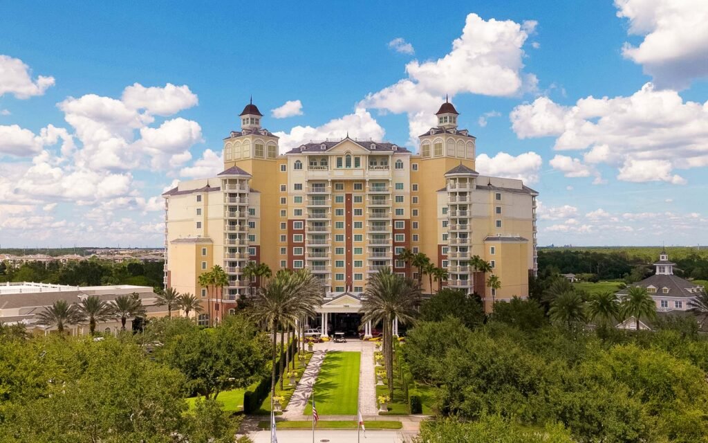 Reunion Resort and Golf Club resort tower and grounds — Kissimmee, Florida